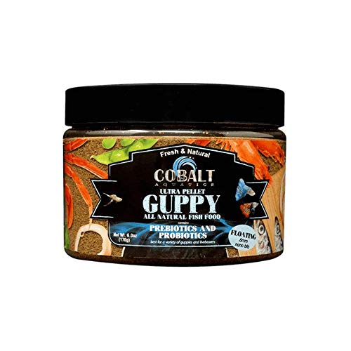 Cobalt Aquatics25142Ultra Guppy Nano bitovi plutajući .6 mm 6 oz, prirodni