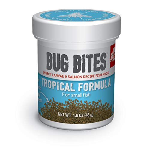 Fluval ugrizi buba Tropska hrana za ribe, male granule za male i srednje velike ribe, 1,59 oz., A6577